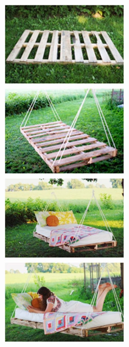 Creatively Recycling Ideas-Top 20 DIY Pallet Beds -homesthetics (14)