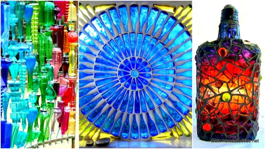 32 Insanely Beautiful Upcycling Projects For Your Home Recycled Glass