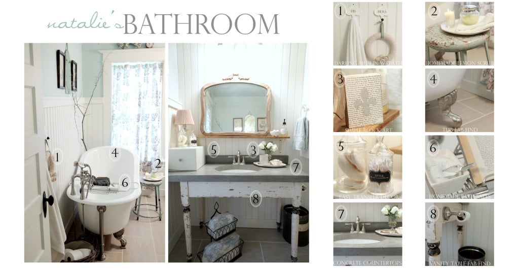 Add Glamour With Small Vintage Bathroom Ideas