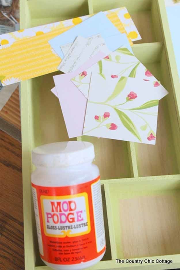 21 Simple & Creative Mod Podge Crafts That You Can Start Right Away homesthetics decor (42)