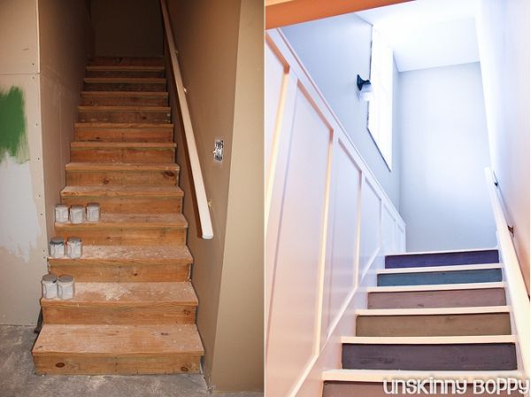 Ideas On DIY Stair Projects (10)