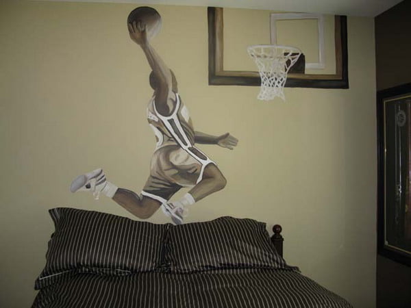 Simple Steps to Consider For an Inspiring Basketball Themed Bedroom homesthetics decor (7)