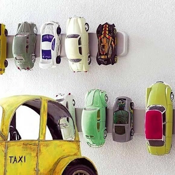 24.toy car storage and display