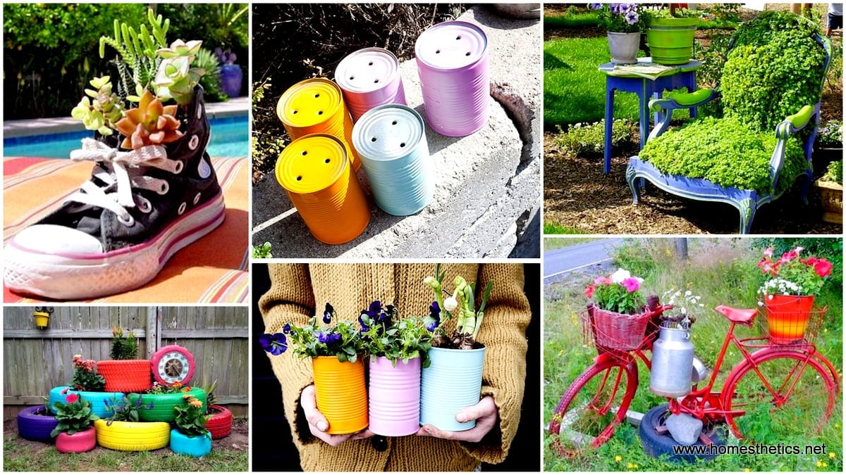 1 Creative Garden Container Ideas