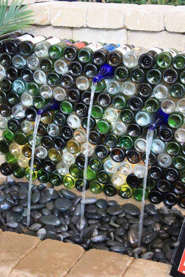 19 Spectacular Sustainable DIY Wine Bottle Outdoor Decorating Ideas homesthetics decor (15)