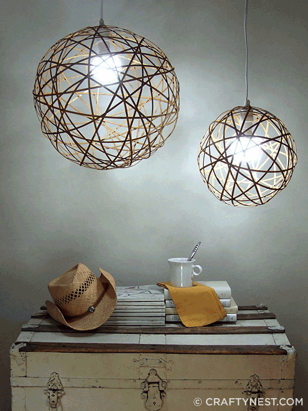 #4 Balloon String DIY Lighting Fixture