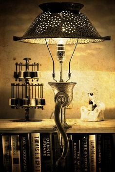 #13 Vintage Items Shaping a Jaw Dropping DIY Lamp