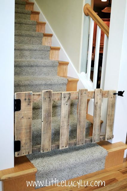  #6 GREAT SMALL WOODEN STAIR FENCE