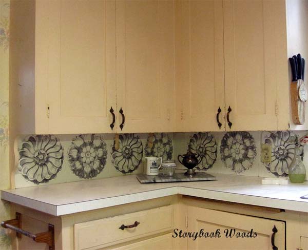 20. Medallion backsplash