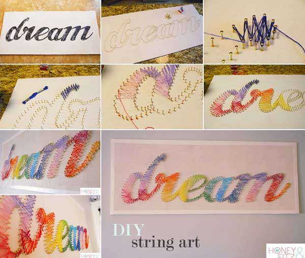 25+ Cool No-Money Decorating Projects That Will Beautify Your Decor Through Wall Art homesthetics decor (23)