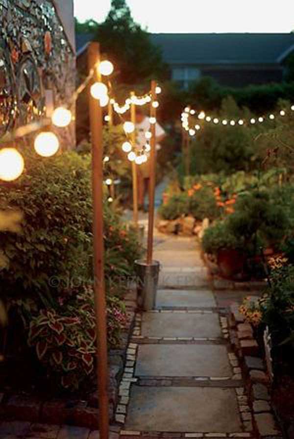 26 Jaw Dropping Beautiful Yard and Patio String Lighting Ideas For a Small Heaven homesthetics backyard landscaping ideas (2)