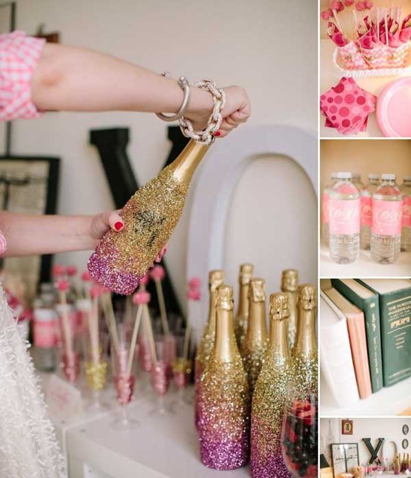 31 Glamorous Sparkling DIY Decoration Ideas To Beautify Your Decor homesthetics decor (21)