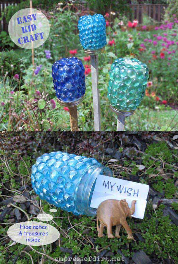 34 Easy and Cheap DIY Art Projects to Beautify Your Backyard Lanscape homesthetics decor (7)