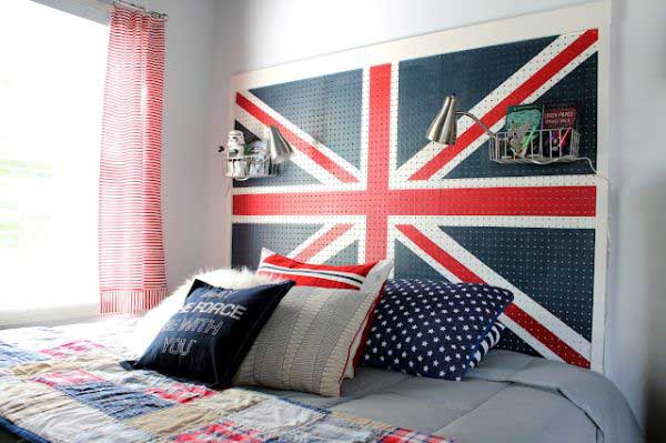 #36 British Flag Headboard Design