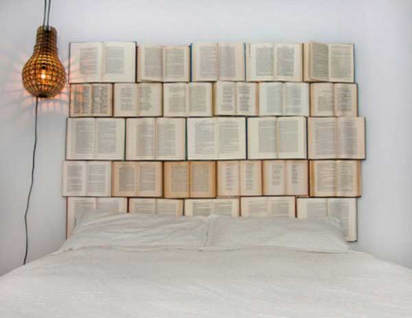 #11 Book Composition Ensemble Headboard