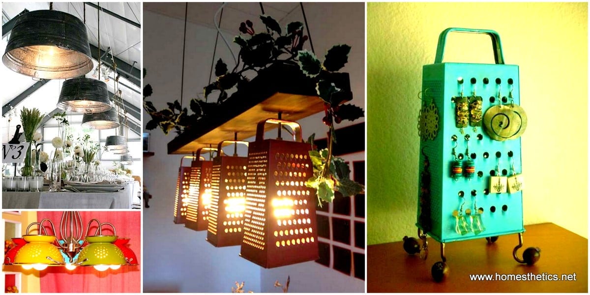 38 Ingenious Clever Ways To Repurpose Old Kitchen Items