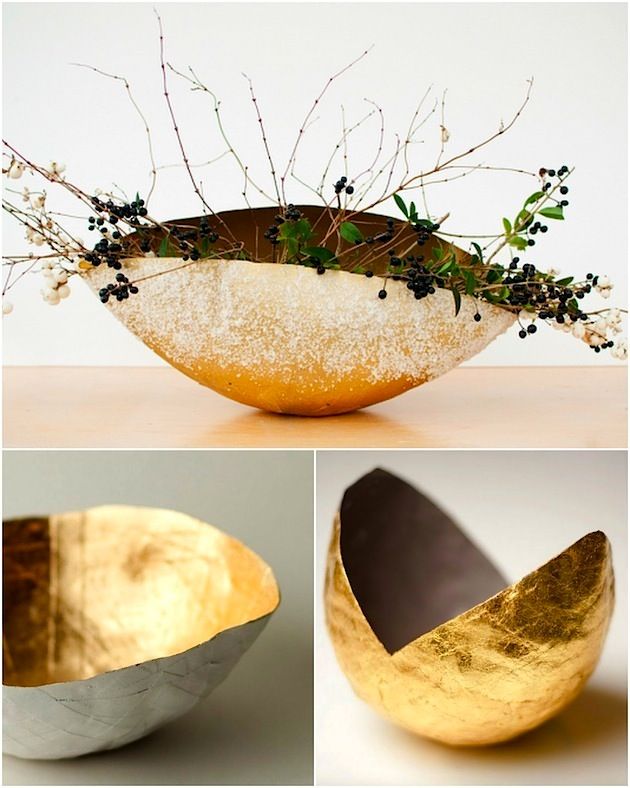 30. GOLD PLANTERS FROM INREDNINGSDESIGNE