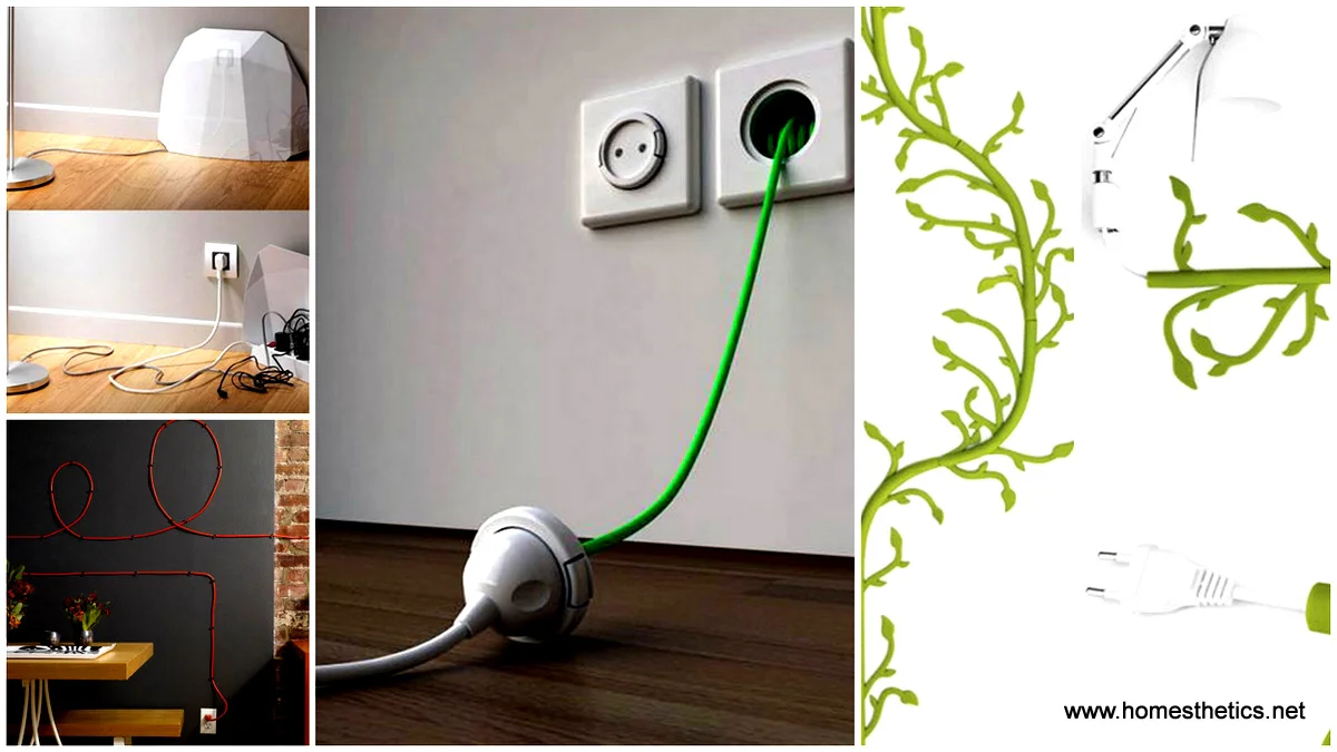 Creative Ideas: How To Hide Wires and Cords - Home Tree Atlas