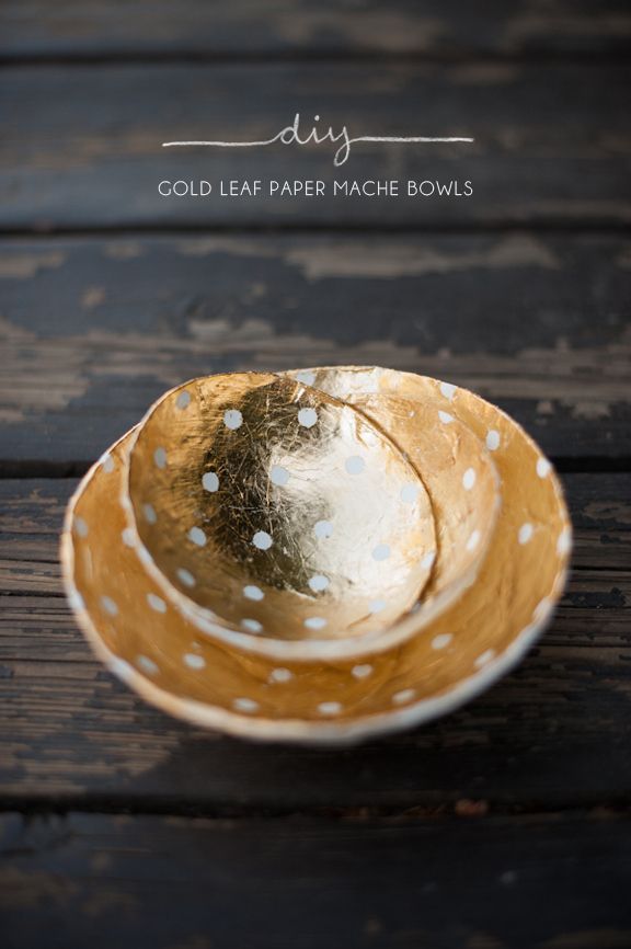 12. GOLD DECORATIVE BOWLS FROM KELLI MURRAY