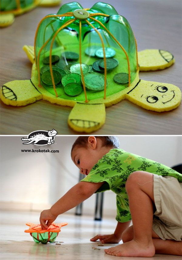 #2 PLAYFUL DIY TURTLE BANK