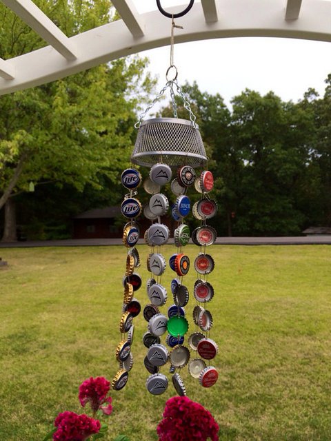 #3 Bottle Cap Wind Chime