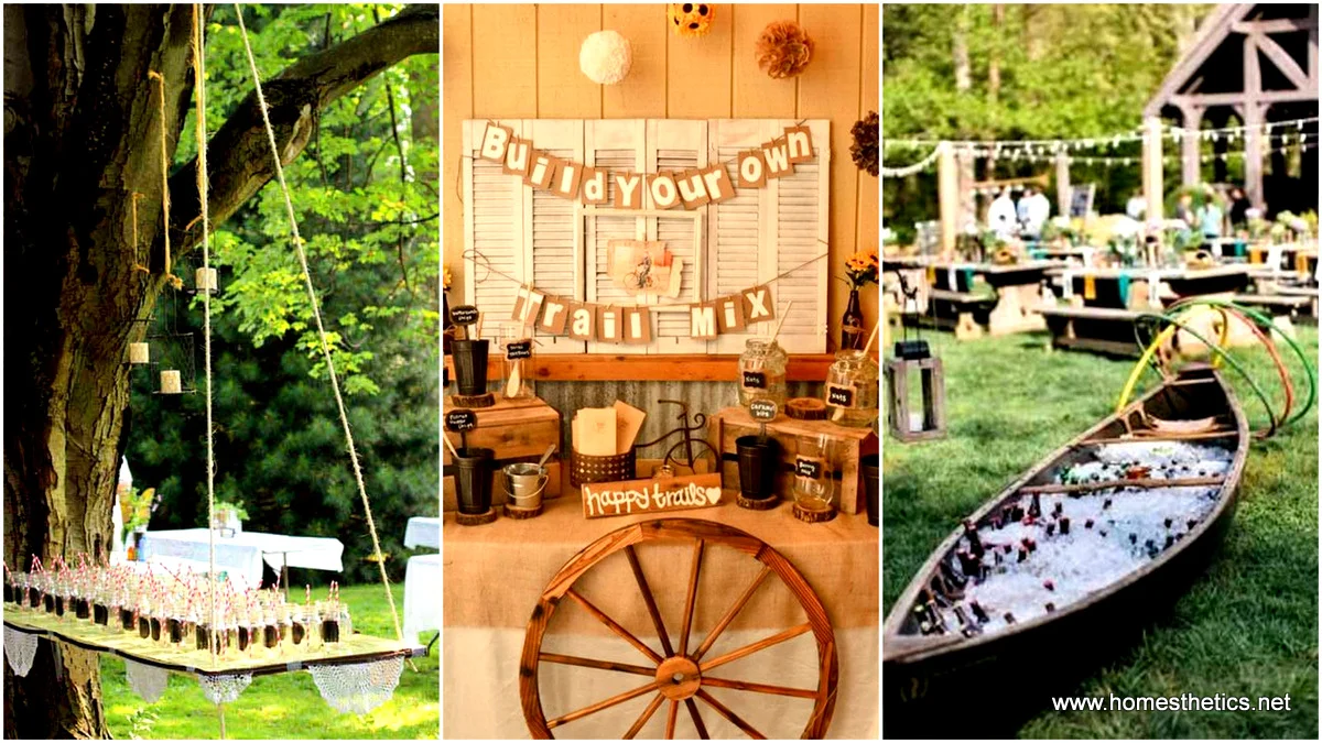 27 Simply Charming and Smart Unique Outdoor Wedding Bar Ideas