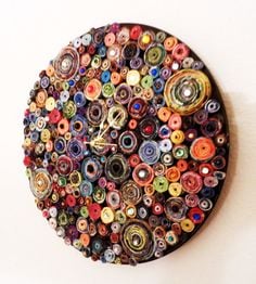 24 Simply Brilliant DIY Paper Wall Art Projects That Will Transform Your Decor homesthetics decor (17)