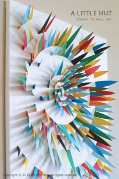 24 Simply Brilliant DIY Paper Wall Art Projects That Will Transform Your Decor homesthetics decor (8)