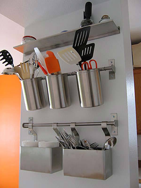 27 Ingenious DIY Cutlery Storage Solution Projects That Will Declutter Your Kitchen homesthetics storage ideas (10)