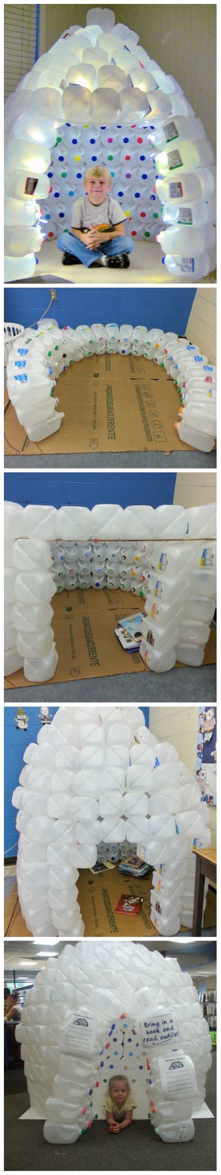 How to Build a Milk Jug Igloo And Sustain The Recycling Movement-homesthetics (3)