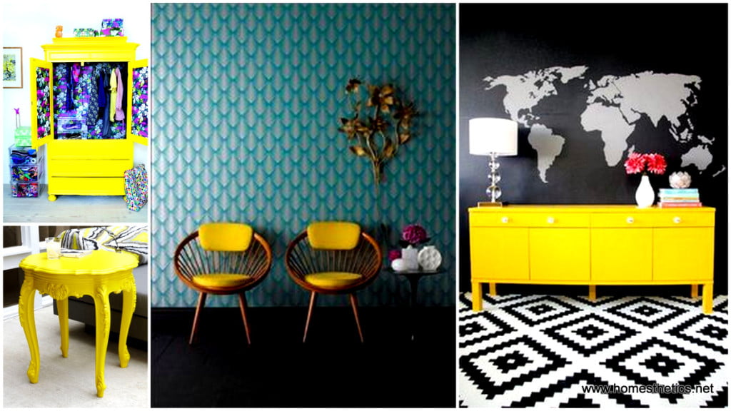 Paint Your World Bright With Yellow Furniture Ideas
