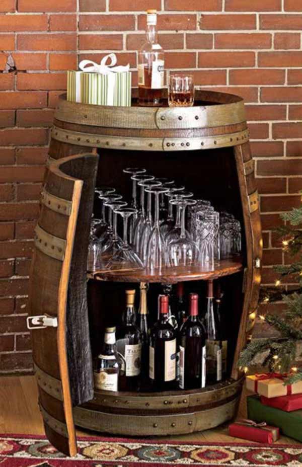 25 Brilliantly Creative DIY Projects Reusing Old Wine Barrels homesthetics decor ideas (13)