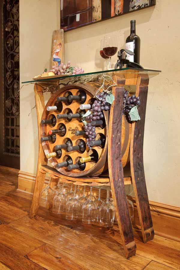 25 Brilliantly Creative DIY Projects Reusing Old Wine Barrels homesthetics decor ideas (15)