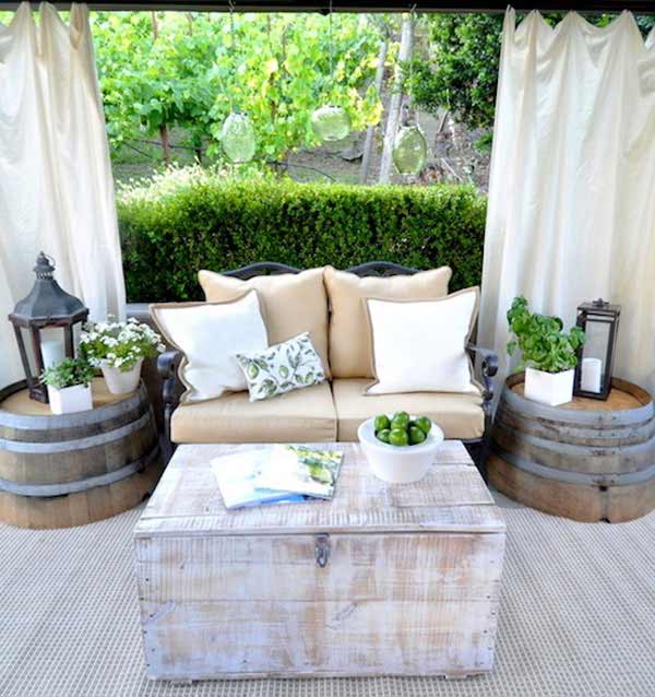 25 Brilliantly Creative DIY Projects Reusing Old Wine Barrels homesthetics decor ideas (19)