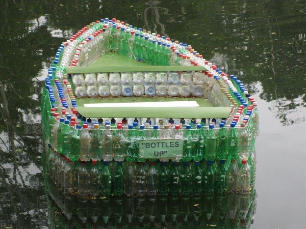 #16 Plastic Bottle Boat