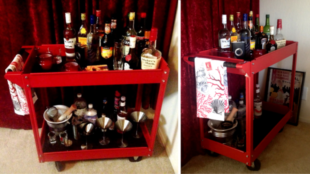 Small DIY Home Bar Ideas That Will Enhance Your Parties homesthetics bar diy projects (1)