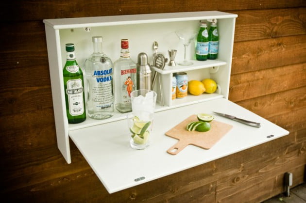 Small DIY Home Bar Ideas That Will Enhance Your Parties homesthetics bar diy projects (4)