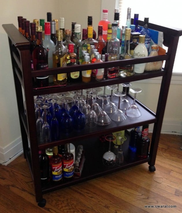 Small DIY Home Bar Ideas That Will Enhance Your Parties homesthetics bar diy projects (6)