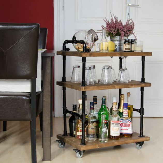 Small DIY Home Bar Ideas That Will Enhance Your Parties homesthetics bar diy projects (9)