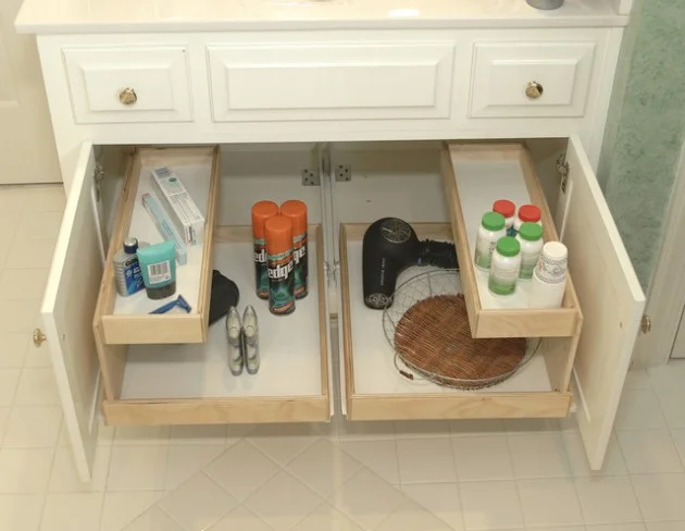 #10 Extend Your Storage Space With DIY Under The Sink Storage