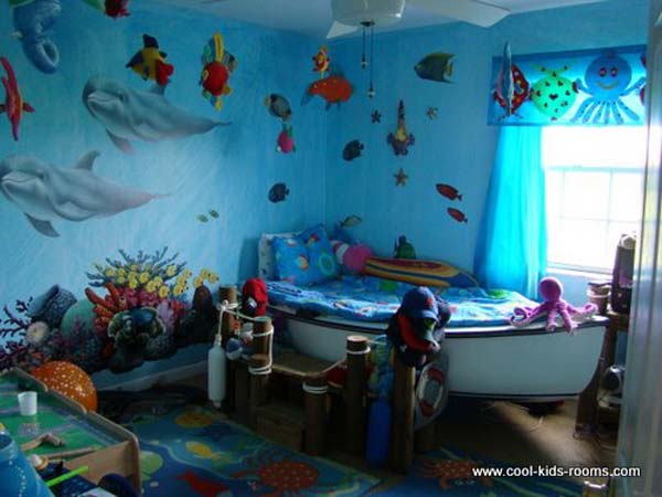 #15 Finding Nemo Inspired Bedroom Design For Kids