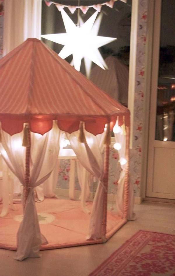 #18 Beautiful Small Tent Ready to Shelter Tea Parties