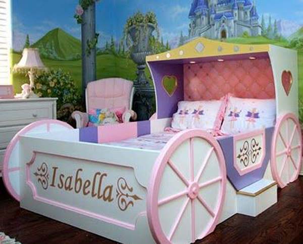 #7 Cute Carriage Bed For Children