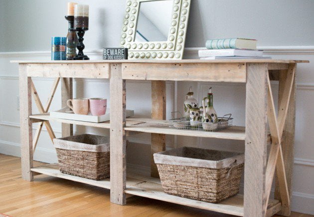 #2 Materialize a Scandinavian Design Wooden Pallet Buffet