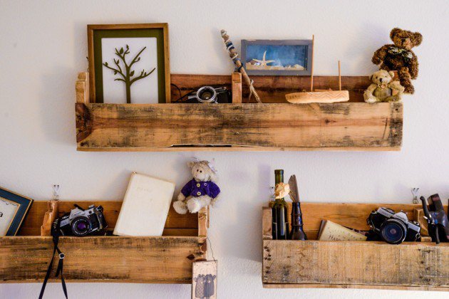 #20 Pallet Shelving Ideas