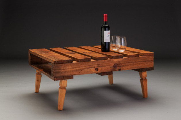 #6 Simple Pallet Coffee Table