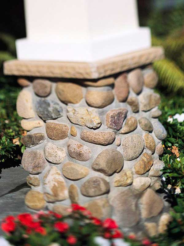 36 Examples on How to Use River Rocks in Your Decor Through DIY Projects homesthetics river rocks diy projects (32)
