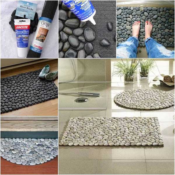 36 Examples on How to Use River Rocks in Your Decor Through DIY Projects homesthetics river rocks diy projects (6)