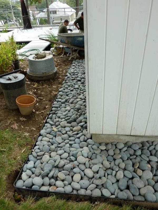 36 Examples on How to Use River Rocks in Your Decor Through DIY Projects homesthetics river rocks diy projects (8)