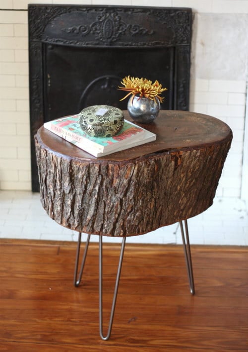 Magical DIY Tree Stump Table Ideas That Will Transform Your World homesthetics wood diy projects (10)
